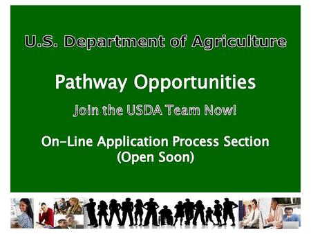 USDA MISSION STATEMENT To provide leadership on food, agriculture, natural resources, and related issues based on sound public policy, the best available.