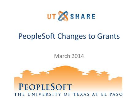 PeopleSoft Changes to Grants March 2014. Overview Changes to Budget Structure Changes to Subcontract Process Approval Routing (Workflow) Budget Transfers.
