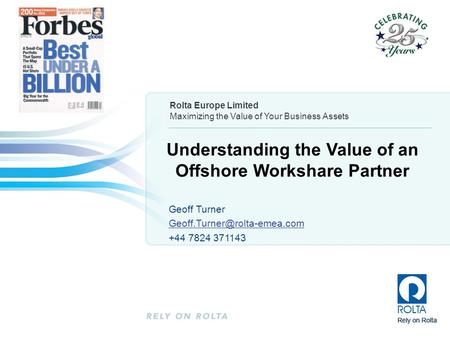Understanding the Value of an Offshore Workshare Partner