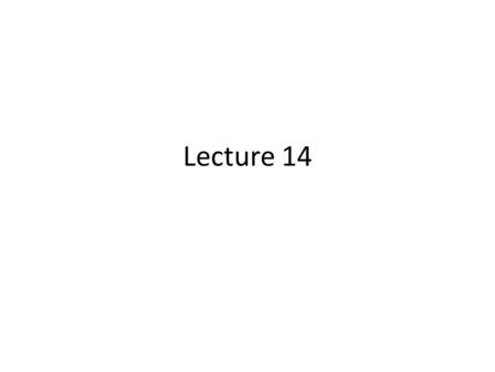 Lecture 14. Chapter Overview Types of Costing Systems Used to Determine Product Costs – Job-Order Costing – Process Costing Sequence of Events in a Job-Order.