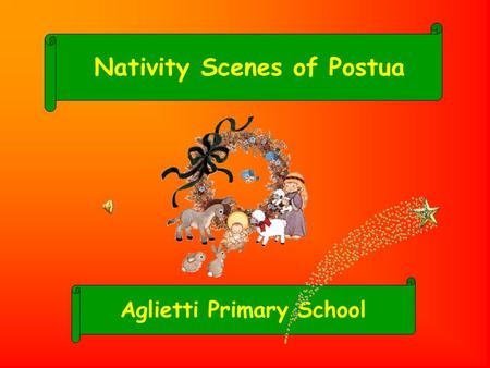 Aglietti Primary School Nativity Scenes of Postua.
