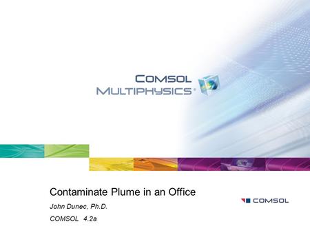 Contaminate Plume in an Office