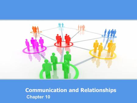Communication and Relationships Chapter 10. What is your personal communication style?