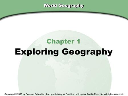 Ferda, Ch 1 Geography Notes