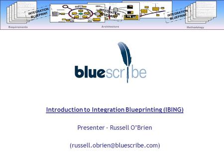 Requirements Architecture Methodology INTEGRATION BLUEPRINT INTEGRATION BLUEPRINT INTEGRATION BLUEPRINT Introduction to Integration Blueprinting (IBING)