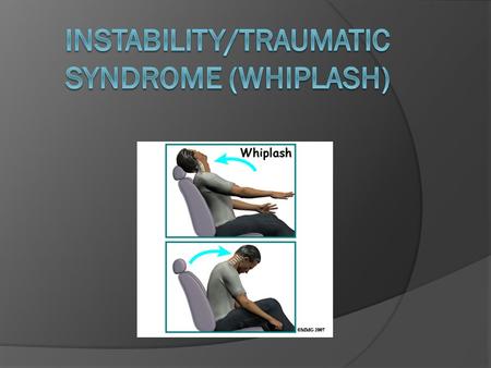Definition  The term whiplash, used to describe an injury mechanism of sudden hyperextension (backward motion) followed by hyperflexion (forward motion)