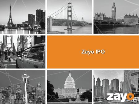 Zayo IPO. 2 | Proprietary and Confidential 2 Overview  Established team  Identified overall timeline – continue to track to overall timeline  Built.