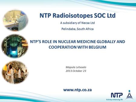 NTP Radioisotopes SOC Ltd