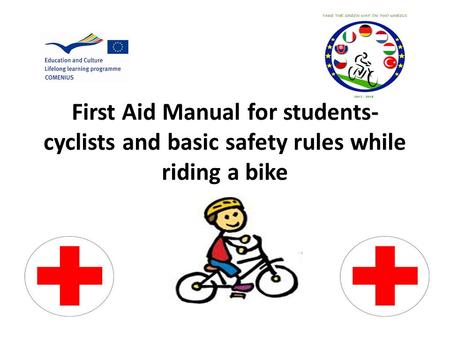 First Aid Manual for students- cyclists and basic safety rules while riding a bike guigu.