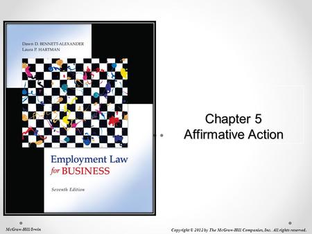 Chapter 5 Affirmative Action