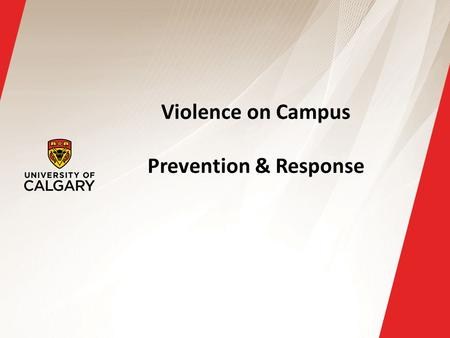 Violence on Campus Prevention & Response. Active threat defined An active threat can be defined as: A person whose immediate activity can cause death.