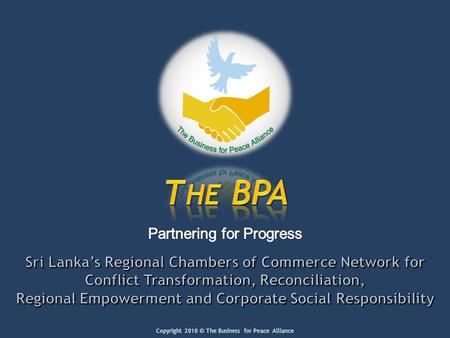 Copyright 2010 © The Business for Peace Alliance.