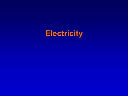 Electricity. All of us agree the importance of electricity in our daily lives. But what is electricity?
