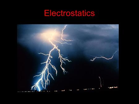 Electrostatics. The Musical genius of Tesla? Electricity come from the Greek word Elektron Meaning Amber. Electrostatics is the study of electricity.