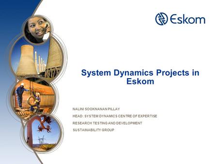 System Dynamics Projects in Eskom