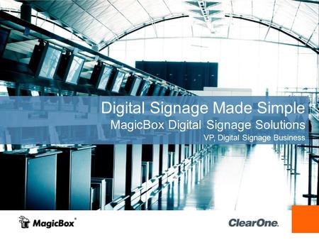 Digital Signage Made Simple