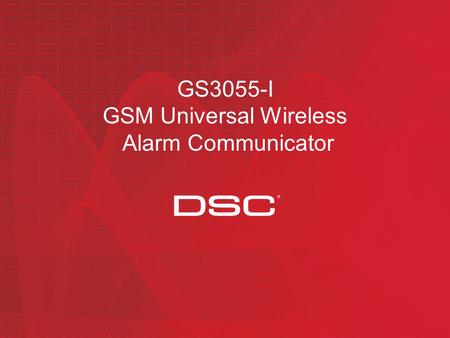 GS3055-I GSM Universal Wireless Alarm Communicator
