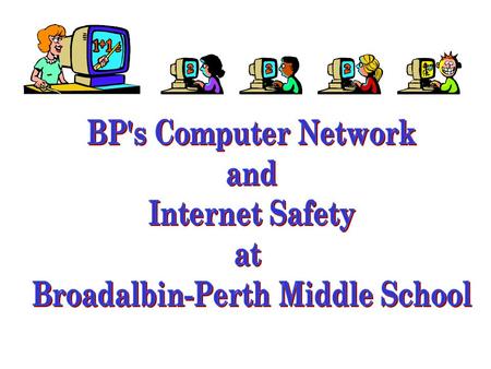 District networked computers give students access to a variety of educational programs, applications programs as well as the Internet. Providing a safe.