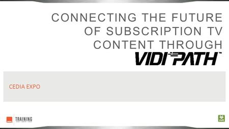 Connecting the future of Subscription TV content through