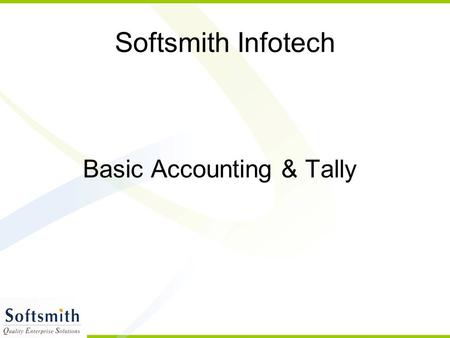 Tally Accounting Package Software - Free Download Tally