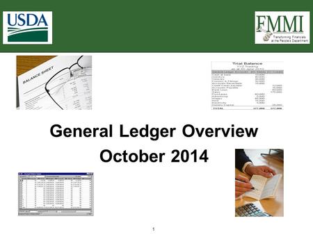 General Ledger Overview October 2014