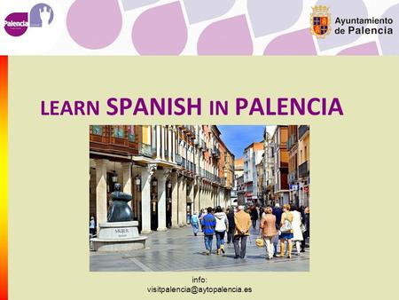 Info: LEARN SPANISH IN PALENCIA.