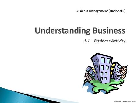 Business Management (National 5)