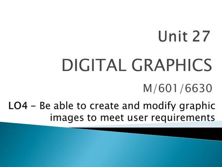 DIGITAL GRAPHICS M/601/6630 Unit 27