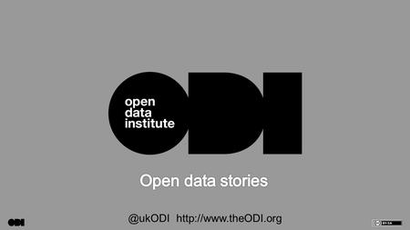 @ukODI  Catalyse the evolution of open data culture to create economic, environmental, and social value.