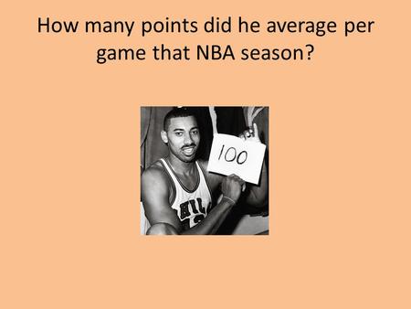 How many points did he average per game that NBA season?