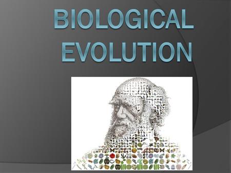 Biological Evolution.