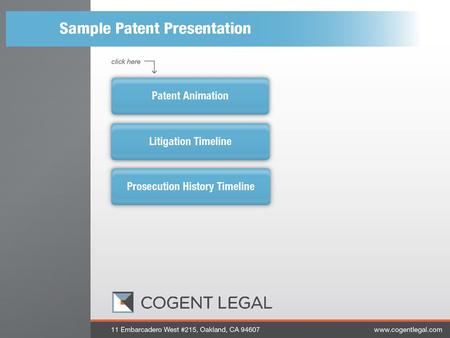 1 1. 2 Patent Animation 2 3 3 4 Litigation Timeline 4.