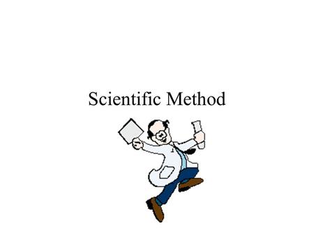 Scientific Method. Initial Observation Use your senses to observe -be objective (measure), not subjective (opinions) –See, hear, touch, taste, smell,
