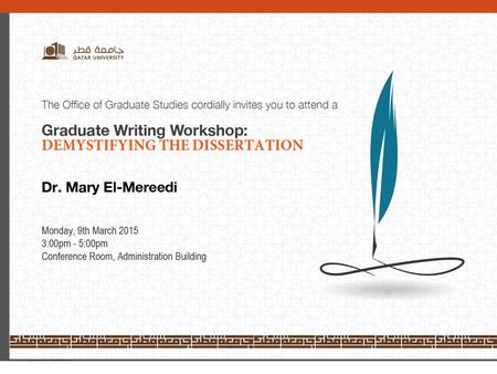 Dr. Mary El-Mereedi Graduate Research Advisor