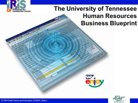 The University of Tennessee Human Resources Business Blueprint