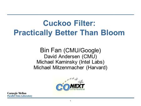 Cuckoo Filter: Practically Better Than Bloom