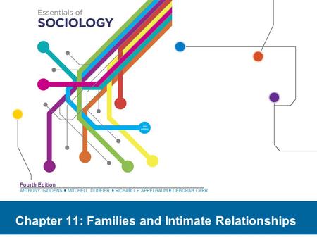 Chapter 11: Families and Intimate Relationships