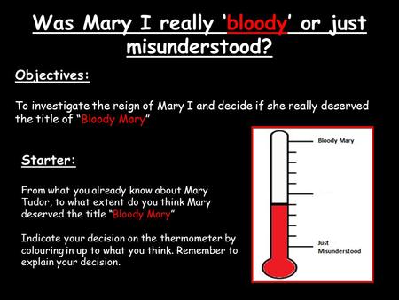 Was Mary I really ‘bloody’ or just misunderstood?