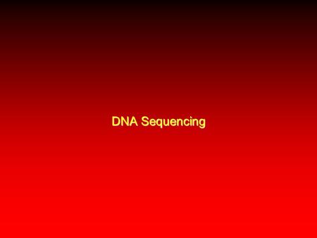 DNA Sequencing. E Pennisi Science 2012;337:1159-1161 Published by AAAS ENCODE: ENCyclopedia Of DNA Elements Objective: To identify all functional elements.