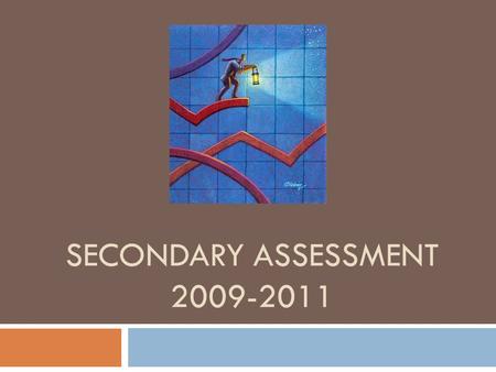 SECONDARY ASSESSMENT 2009-2011. Middle School  Acuity Predictive  SMART Goal Assessment  Common Assessment  SRI ( Communication Arts)  STAR Math.
