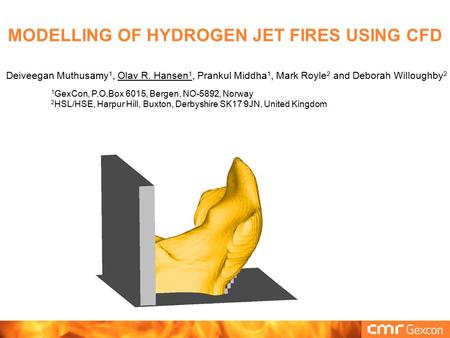 MODELLING OF HYDROGEN JET FIRES USING CFD