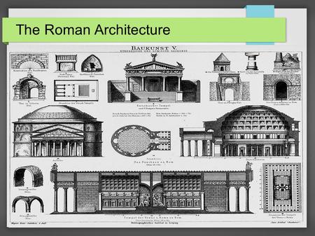 The Roman Architecture. Italian street-layouts in our world Any layouts after military bases→ Castra Main streets were cardo maximus (N- S) and decumanus.