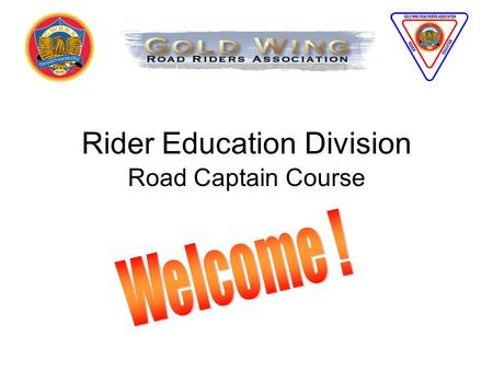 Rider Education Division Road Captain Course