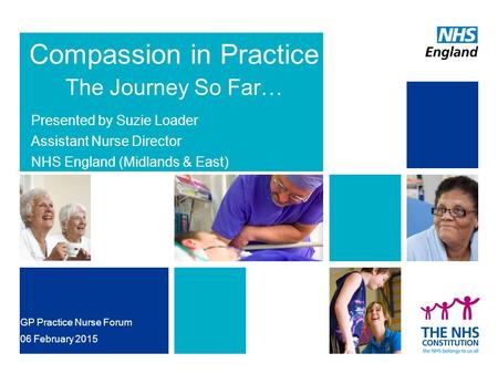Compassion in Practice The Journey So Far…