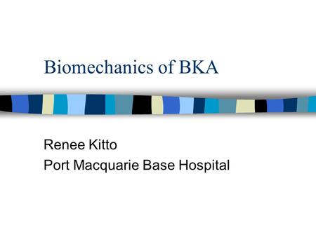 Renee Kitto Port Macquarie Base Hospital