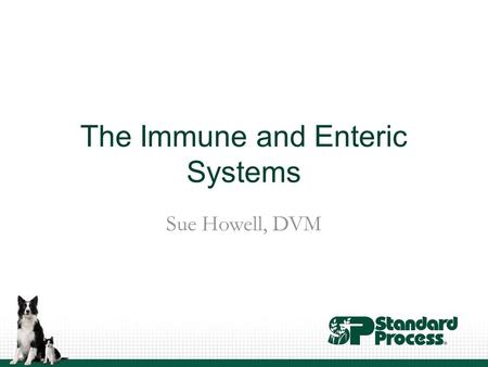 The Immune and Enteric Systems Sue Howell, DVM. The Immune System www.nobelprize.org Identify potentially injurious substances Distinguish self from non-self.