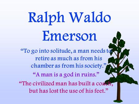 Thesis Of Education By Ralph Waldo Emerson