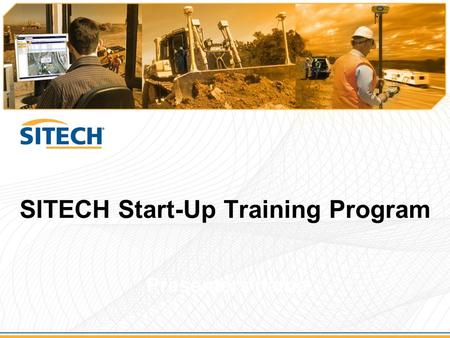 SITECH Start-Up Training Program Presenters name.