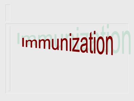 2 Milestones in immunization u 1500BC u Turks introduce variolation u 3000BC u Evidence of sniffing powdered small pox crust in Egypt u 2000BC u Sniffing.