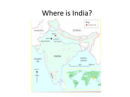Where is India?. KERALA South Eastern Coast of India.